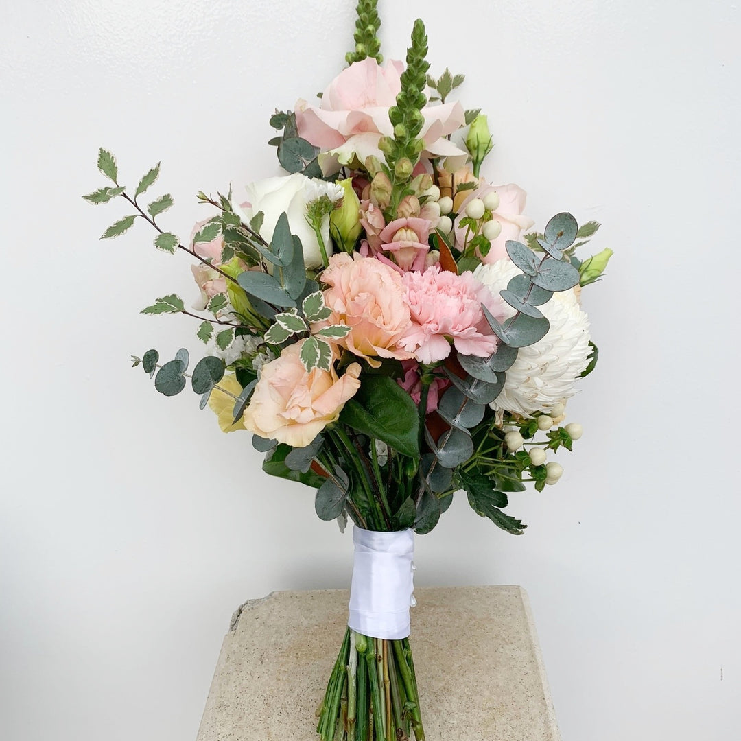 Pastel Pink Wedding Flowers