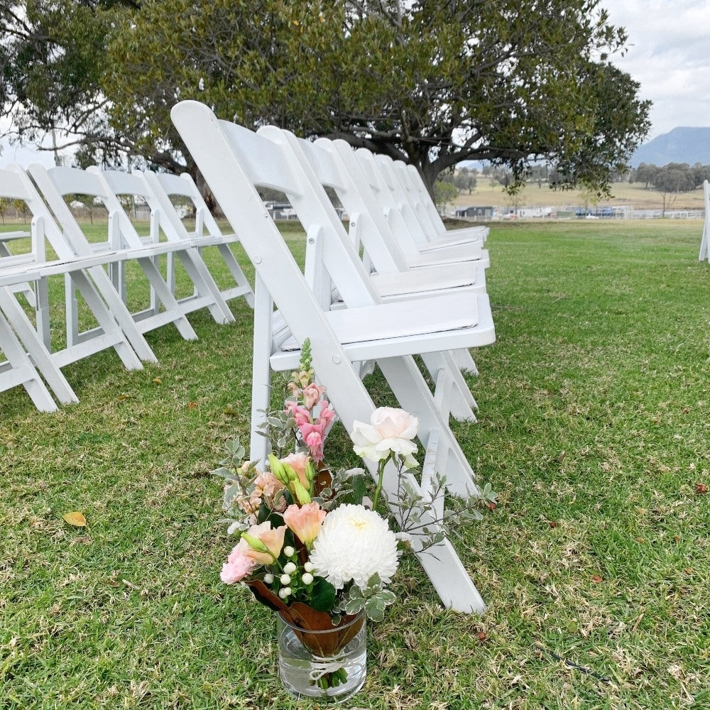 Autumn Tones & Natives Wedding Flowers