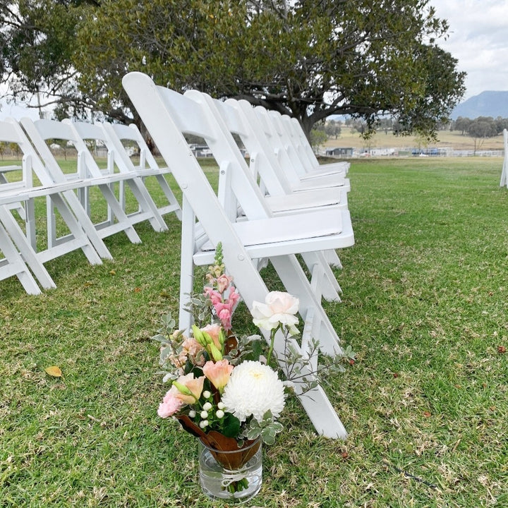 Autumn Tones & Natives Wedding Flowers