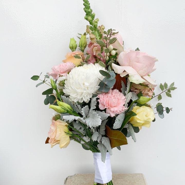 Pastel Pink Wedding Flowers
