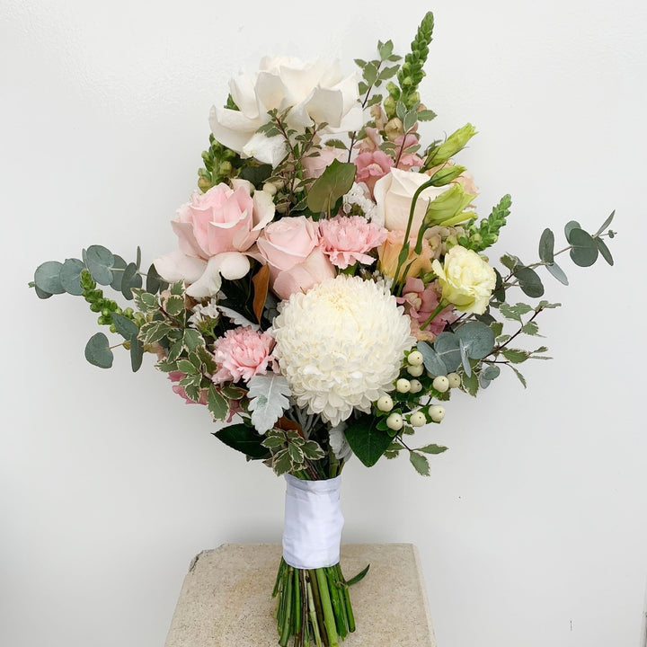 Pastel Pink Wedding Flowers