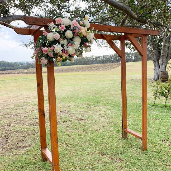 Pastel Pink Wedding Flowers
