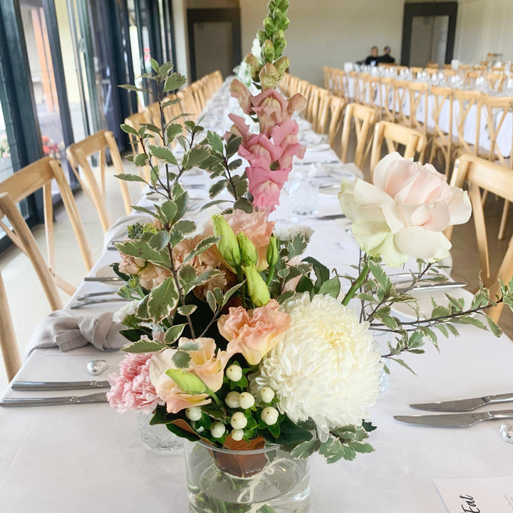 Pastel Pink Wedding Flowers