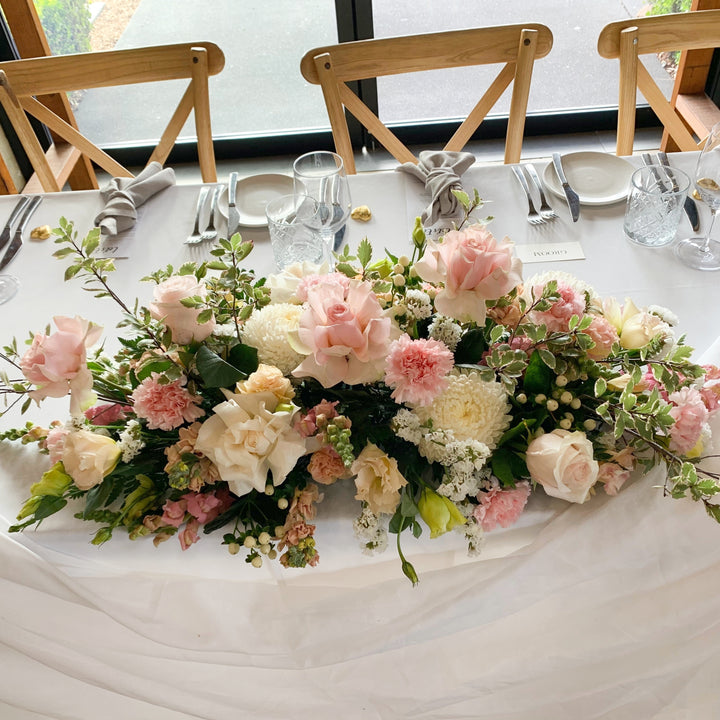 Pastel Pink Wedding Flowers