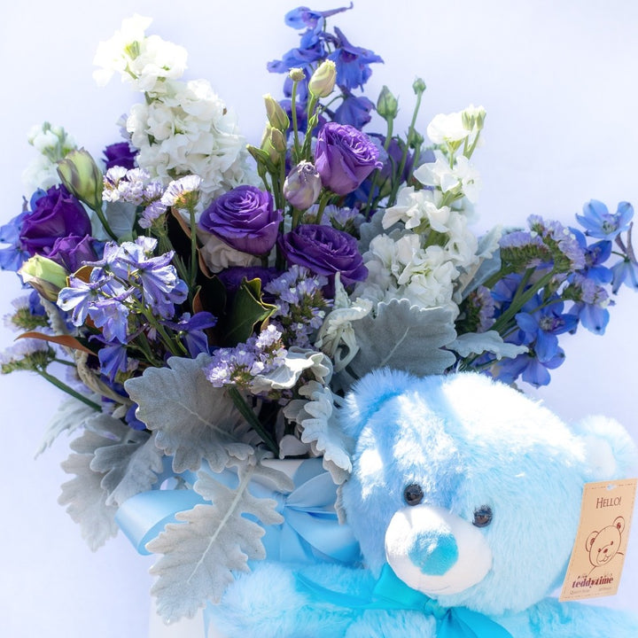 Baby Boy Bundle- Includes Bear